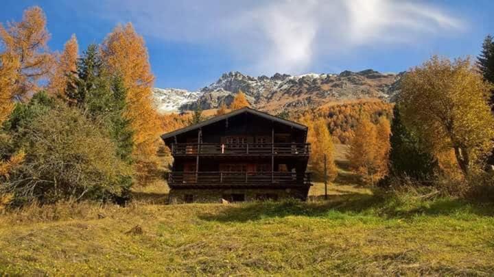 Ferienwohnung Chalet Singlinaz Zinal Exterior foto